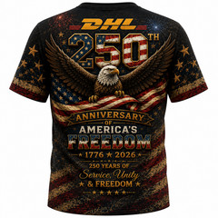 DHL 250th Anniversary America, DHL Postal Service 250th years of Freedom Shirt