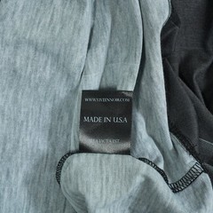En Noir Mens Abstract Gradient T-Shirt Grey Black Streetwear Made in USA 21×30