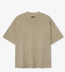 Fear of God Essentials Faded Dune Beige Men’s Relaxed Cotton T-Shirt SML SIZE
