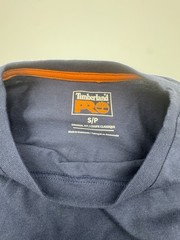 Timberland Pro Work T Shirt Short Sleeve Dark Navy Size medium