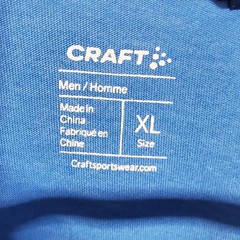 Craft Men’s Blue Spartan Logo helmet Tshirt Size XL Great Condition