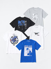Uniqlo Blue Lock UT Graphic T-Shirt Gray Seishiro Nagi Anime Manga Shonen NWT