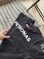 Mercedes Benz AMG Motorsport Petronas Black t-shirt Size L