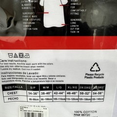 Marco Giovanni Mens 3 Pack Undershirt T-Shirts 100% Cotton American Fit S:Small
