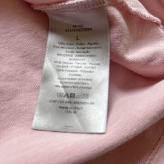 Dior X Alex Foxton Rose Embroidered T-Shirt (L) 100% Cottton