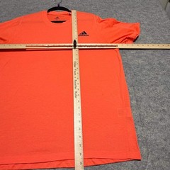 Adidas FreeLift Climalite Mens XL Neon Orange Training T-Shirt DU1384