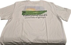 Vineyard Vines UNIVERSITY OF GEORGIA BULLDOGS Pocket T-shirt Men’s Size LARGE