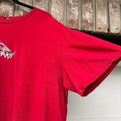 RED 00s QUIKSILVER “TORONTO” GRAPHIC TEE