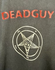 Deadguy Shirt M Death To False Metal Baphomet Pentagram Hardcore Punk Metal 90s