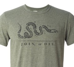 Join or Die! America’s Founding Fathers – History Tee – Fast Shipping – Soft