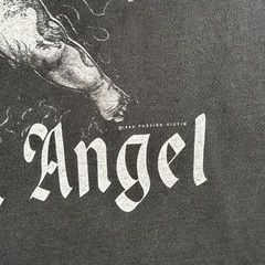 Vintage Fashion Victim Shirt Mens Large Black 90s Fallen Angel Punk Rare 1994