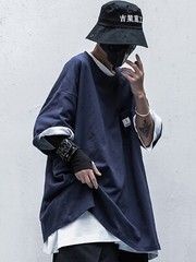 Niepce Men’s Industrial I-Tech Pocket Tee Japanese Streetwear T-Shirt