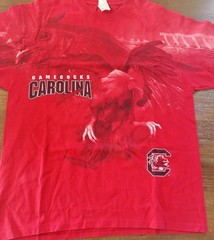 SC Gamecocks Vintage T-Shirt XL Rare Variation! Great Condition!