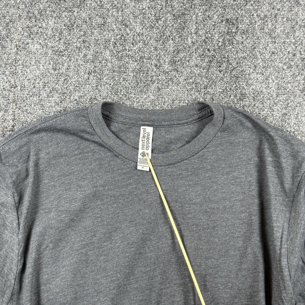 Next Level Apparel Unisex Premium Plain TShirt 3600 Gray Large
