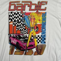 Barbie Phenominal Racing T-Shirt Men’s XL 1959 White 2023. NWOT