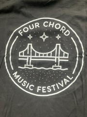 Tultex Preshrunk Four Chord Music Festival XL Shirt F31