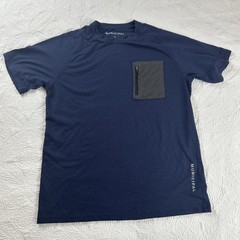Municipal Mens Daybreak Pocket Tee in Ice Small lightweight & breathable