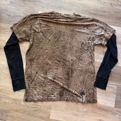 Affliction Bamboo Series Angel AOP Shirt, Size Medium