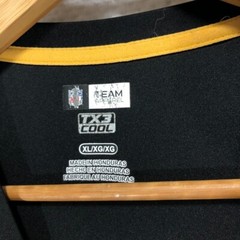 Team Apparel Steelers T-Shirt NFL Football Gray Sleeve XL/XG