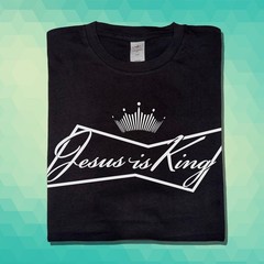 Jesus is King Tee – Jesus Gospel T-Shirt Unique Design Vintage Tee Trendy shirt
