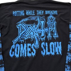 Vintage 90’s Death Leprosy Single Stitch Long Sleeve T-shirt Metal Band Sz XXL