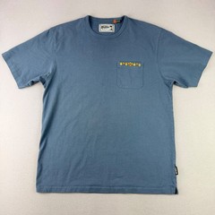 Howler Bros Select Pocket T-Shirt Mens XL Blue Outdoor Surf Aztec Embroidered