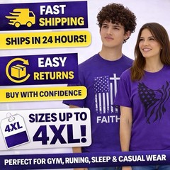 Men’s Graphic T-Shirts 5 Pack Mystery 100% Cotton Tees GREAT VALUE! Comfort Wear