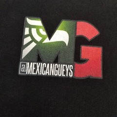 Canvas Men’s Black Mexicangueys Graphic T-Shirt Size Small Classic Casual