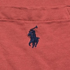 Polo Ralph Lauren Pocket Long Sleeve T-Shirt Nantucket Red Mens M Blue Pony