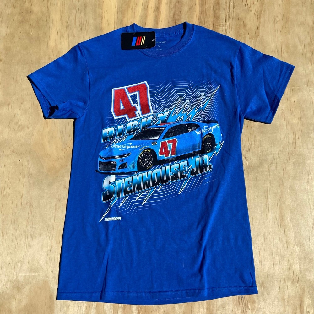 Ricky Stenhouse Jr 2022 Checkered Flag Sports #47 Kroger Groove Tee NASCAR