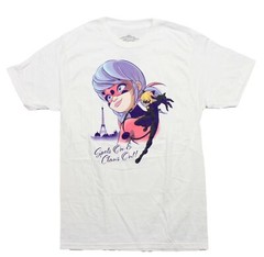 Miraculous New Adult T-Shirt – Eiffel Tower “Spots On & Claws On”