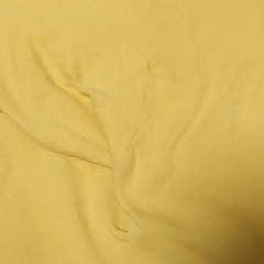 Levi’s Men’s Golden Yellow Short Sleeve Cotton T-Shirt Size Large Irregular