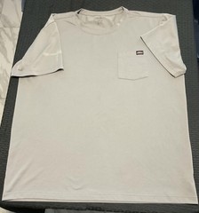 Dickies Shirt Mens 2XLT Gray Tagless Pocket Work Tee Crew Neck Short Sleeve