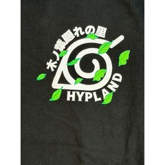 Hypland Naruto Shippuden Character Grid Graphic T-Shirt Black Mens Size Medium
