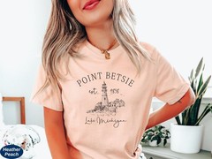 Point Betsie Shirt Travel Gift for Michigan Trip Lovers Souvenir Tee