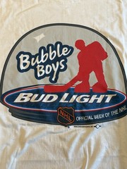 Vintage 1999 BudLight Bubble Boys NHL Men’s Size XL