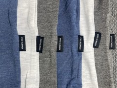 Kenneth Cole Men’s SLIM XXL Lot of 6 Tees (2) Each Color “fit like size LARGE”