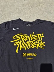 Nike The Nike Tee Dri-FIT NBA Playoffs Strength in Numbers Graphic T-Shirt L