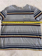 Vintage Hang Ten Striped Shirt Men’s Size Small Med Surfer Skateboarding Skater