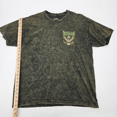 7.62 Design Men’s US Army Shirt Size Large Green Acid Wash Limited Edition Tee