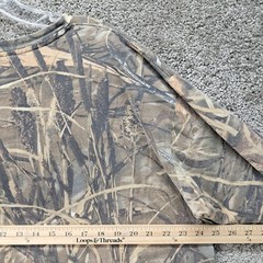 Advantage Max-4 HD Camouflage Long Sleeve Hunting Shirt Mens 2XL 100% Cotton