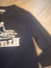 Duluth Trading Co Men’s Longtail XL Slim Dark Blue 100% Cotton Long Sleeve Shirt
