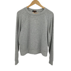 Quince Men Flowknit Breeze Performance Long Sleeve Tee Gray M