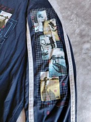 Vtg Y2K No Boundaries Skater Long Sleeve Shirt Mens 3XL Graphic