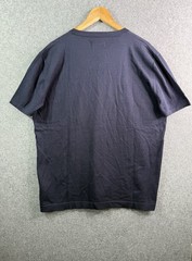Collars & Co T-Shirt Blue Cotton Silk Luxury Touch Minimalist Mens 2XL