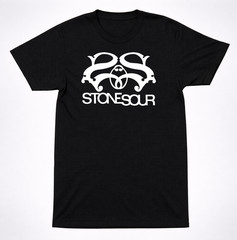 Stone Sour Classic Logo Shirt Modern Metal Alternative Rock Band Tee