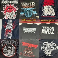 9 Metal Band T Shirt Lot Large Deathcore Death Metal Excision Paradox Jacket