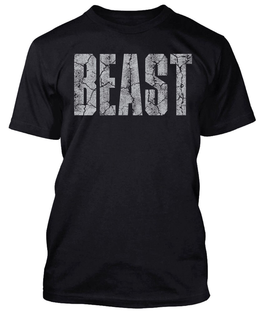 Beast Shirt Gym Mode Workout Weight Lifting Swole Gains t-shirt