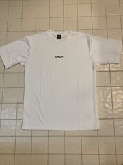 Oakley Hydrolix White Polyester Elastane Men’s XL Performance Tee