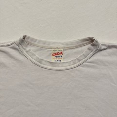 Whitesville Single Stitch Blank Short Sleeve T-Shirt Men’s L White